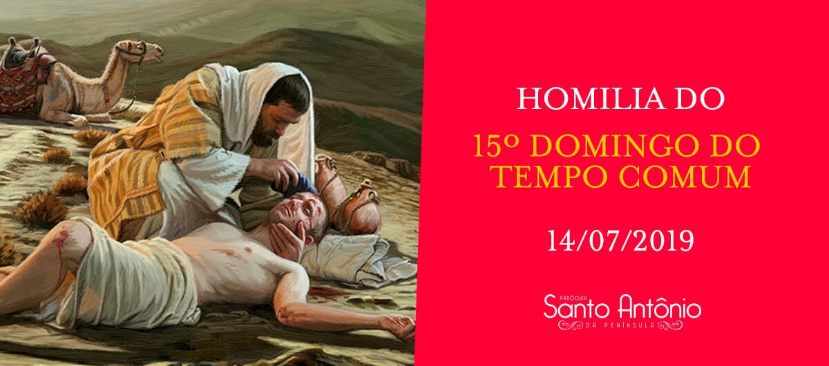HOMILIA - 15º Domingo do Tempo Comum
